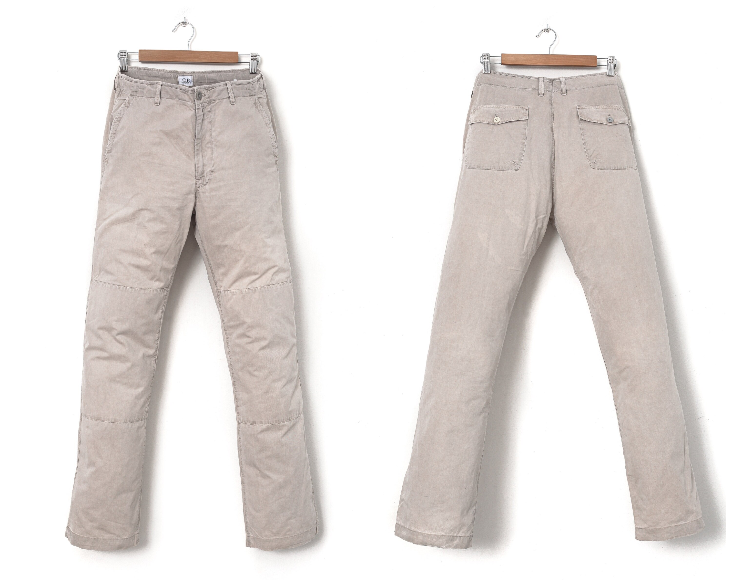 90s Vintage Mens C.P. COMPANY Pants Trousers Beige Size 50 W34 | Etsy