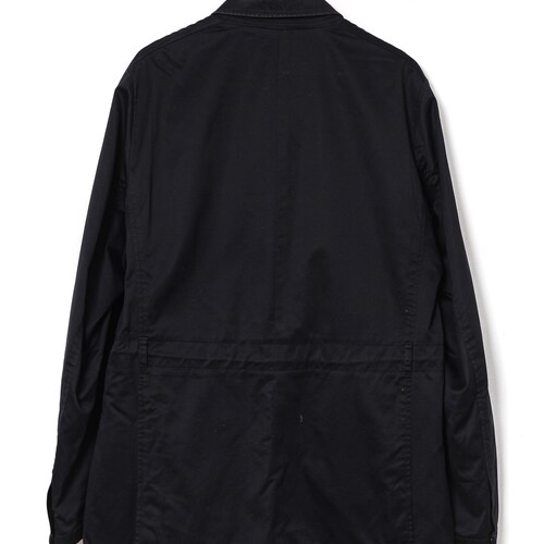 Mens shops HUGO BOSS Over Coat Short Jacket Cotton Black Size 46 56