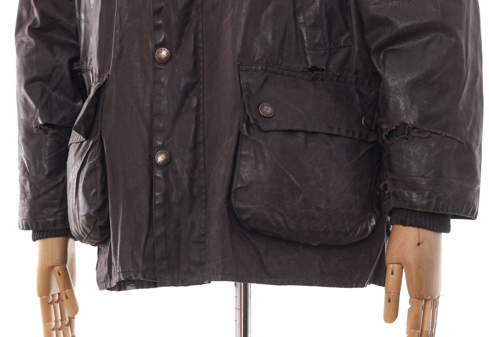 vintage barbour wax jackets