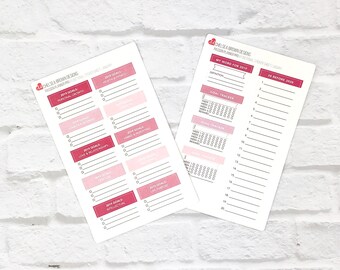 Passion Planner stickers to help you reach by chelseabrowndesigns