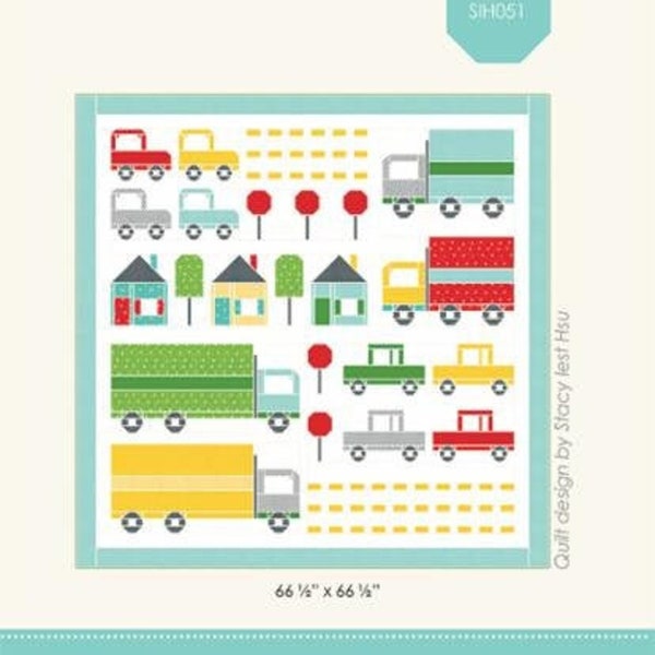 Traffic Jam Quilt Pattern by Stacy lest Hsu