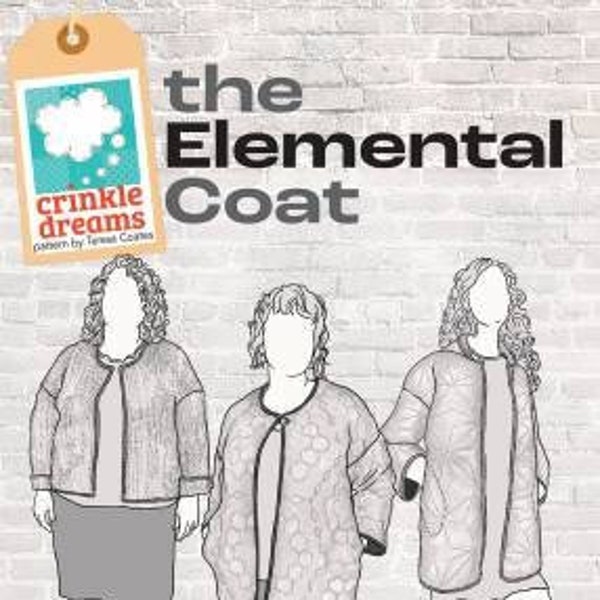 Elemental Coat Sewing Pattern by Crinkle Dreams
