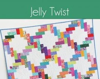 Jelly Twist Quilt Pattern by Cluck Cluck Sew