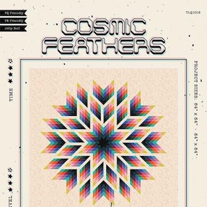 Cosmic Feathers Quilt Pattern by Tara Lee Quiltery