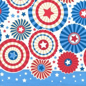 16&quot; Classic Toweling American Celebration by Stacy lest Hsu for Moda Fabric