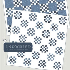Snowbird Quilt Pattern by Thimble Blossoms