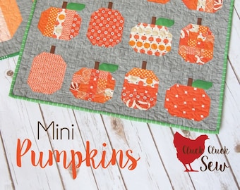 Mini Pumpkins Quilt Pattern by Cluck Cluck Sew