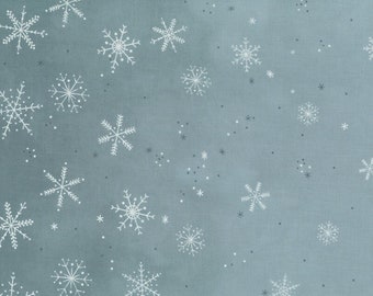 Ombre Flurries Platinum Metallic by V and Co. for Moda Fabrics- end of bolt