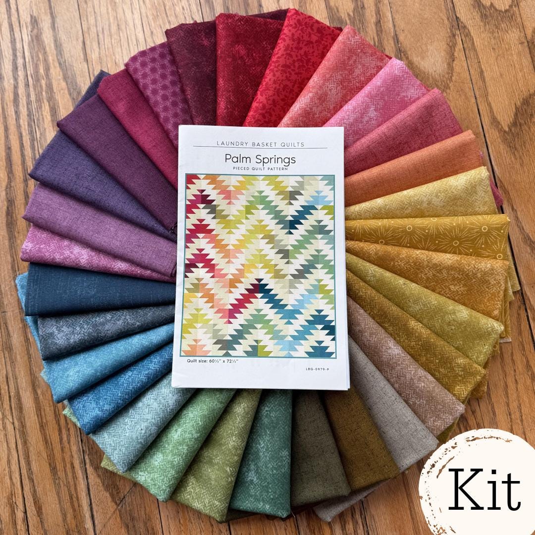 Palm Springs Quilt Kit - Etsy