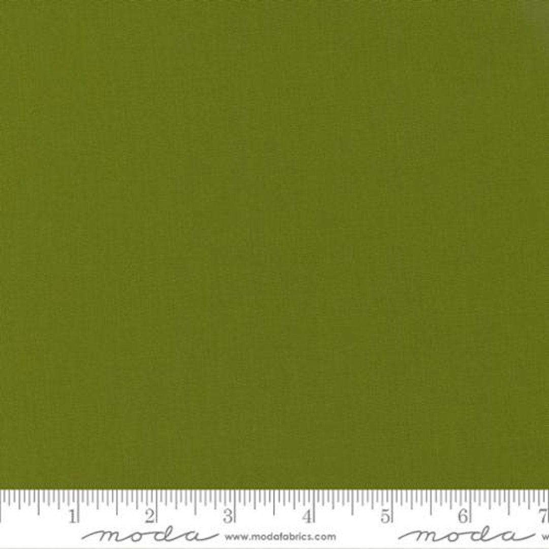 Solid Avocado Color Bella Solid Avocado From Moda Fabrics - Etsy