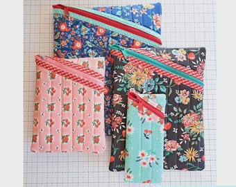 Hemingway Pouch Pattern by Center Street Quilts