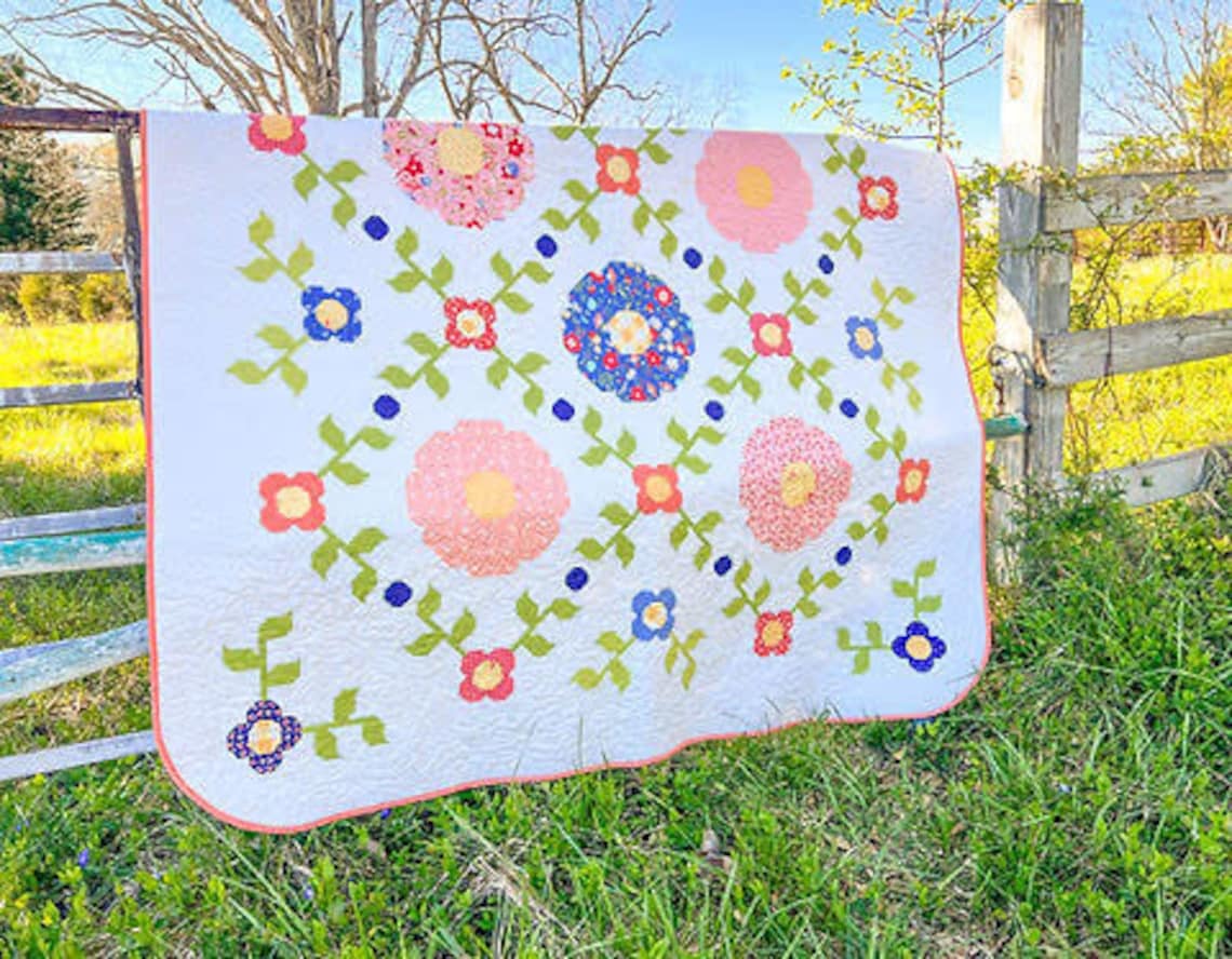 Cottage Charm Quilt Pattern by My Sew Quilty Life - Etsy