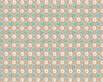 Bee Vintage Mable Tea Dye by Lori Holt for Riley Blake Designs