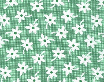 Basket of Blooms Flowers Aloe for Robert Kaufman| 1930’s Reproduction Fabric