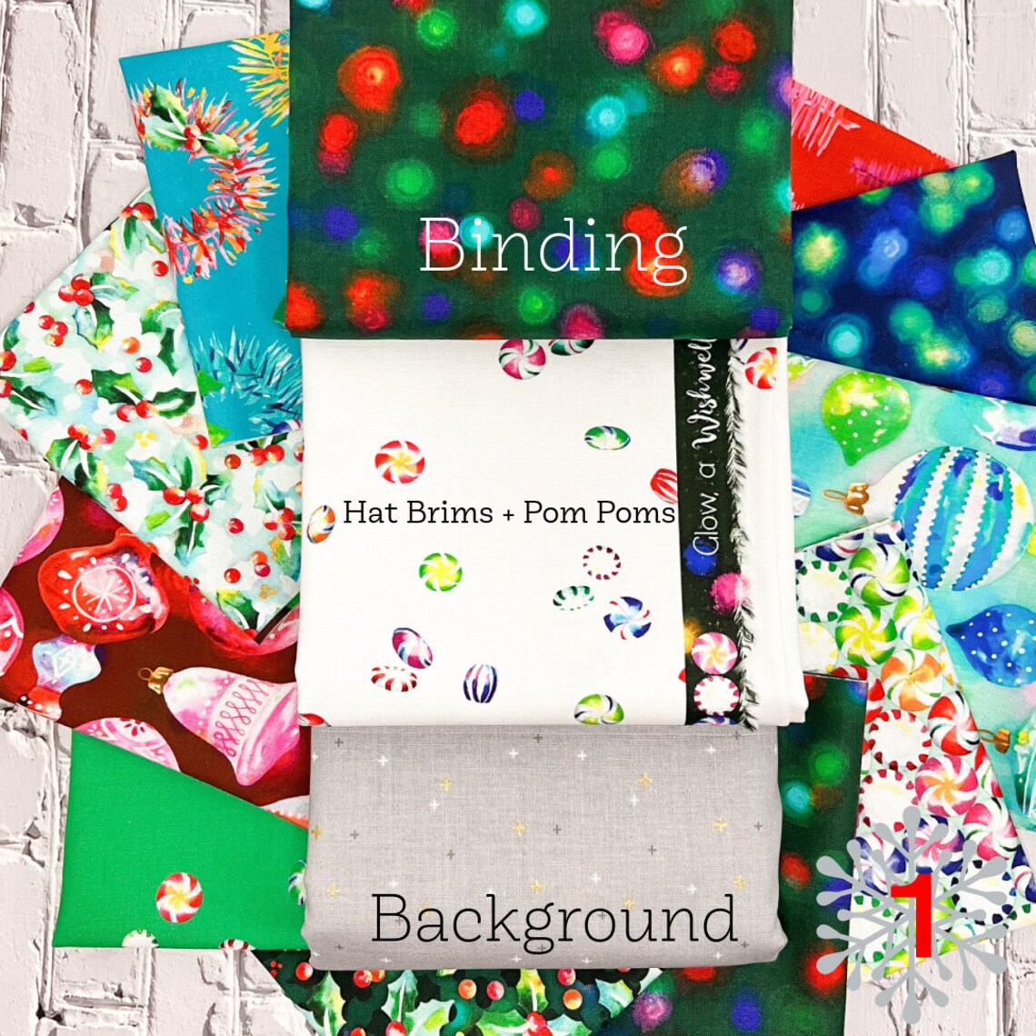 Kris Kringle Quilt Kit Featuring Pen Paper Patterns Etsy