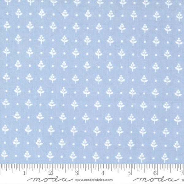 Blueberry Delight Berry Trees Sky by Bunny Hill Designs for Moda END OF BOLT