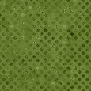 May include: A textured, olive green background with a pattern of evenly spaced, circular dots. Some dots have a glittery, reflective quality, adding visual interest to the design. The overall effect is a blend of rustic and modern aesthetics.