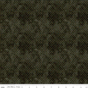 Ghoul Friends Dots Black by Teresa Kogut for Riley Blake Designs