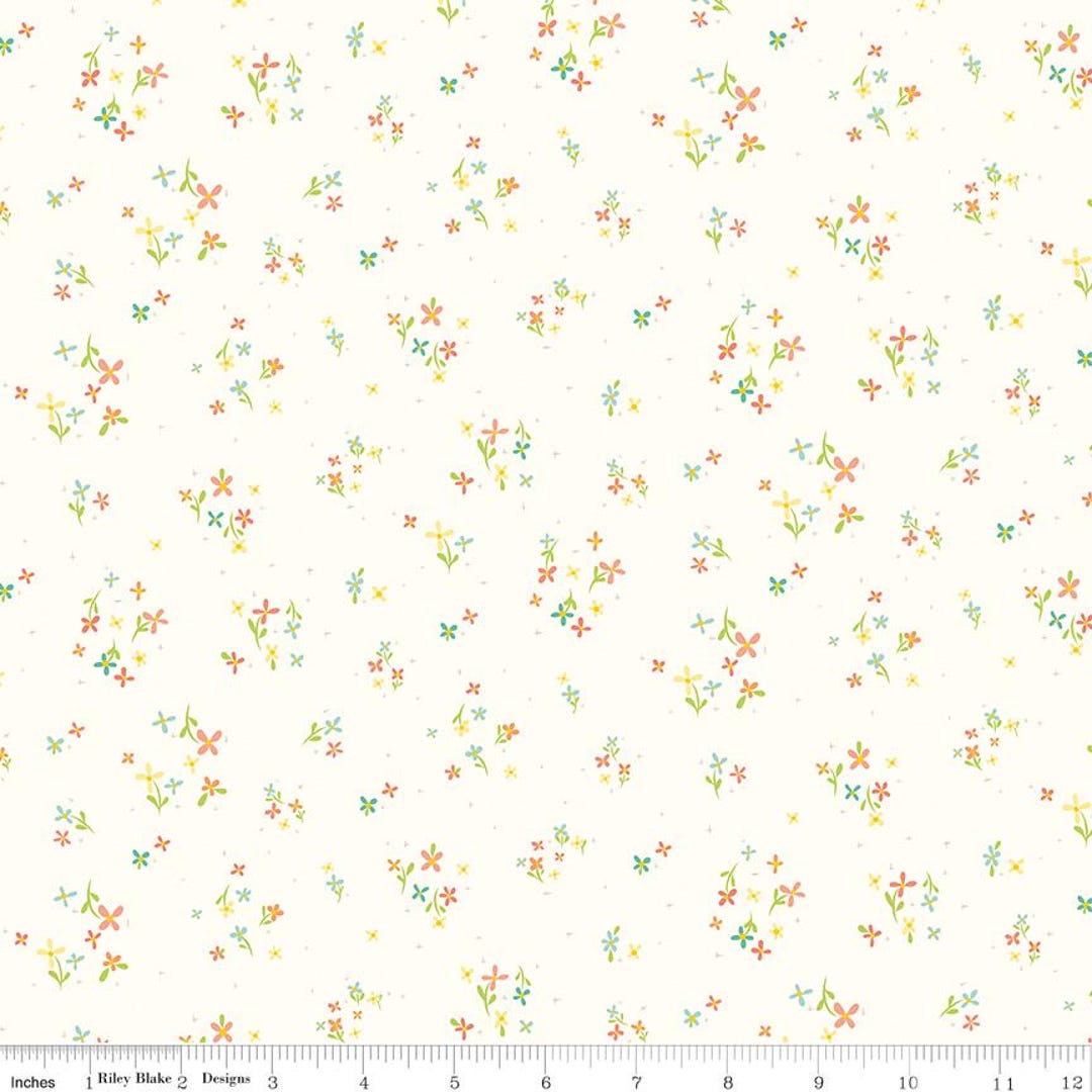 Hush Hush 4 in Full Bloom for Riley Blake Fabrics - Etsy