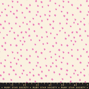 Starry Mini Neon Pink by Alexia Abegg for Ruby Star Society