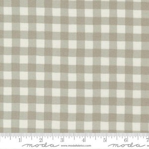 Holidays At Home Farmhouse Gingham Pebble Grey by Deb Strain for Moda Fabrics
