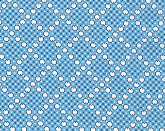 Basket of Blooms Circles Lake for Robert Kaufman- END OF BOLT