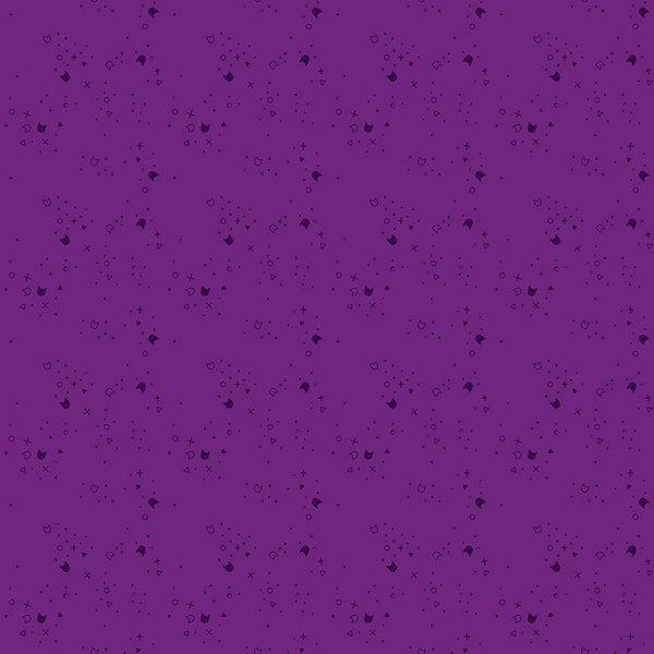 Kitty Litter Purple by Pammie Jane for Dear Stella