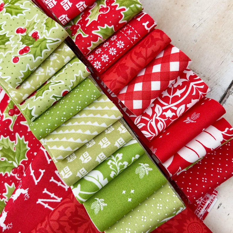 Yuletide Spruce Quilt Kit by Fig Tree Co. Featuring Christmas - Etsy