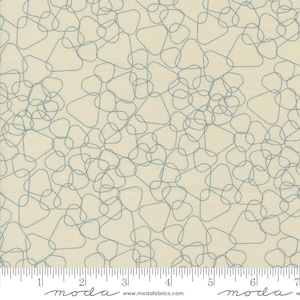 Still More Paper Angles Eggshell by Zen Chic for Moda Fabrics