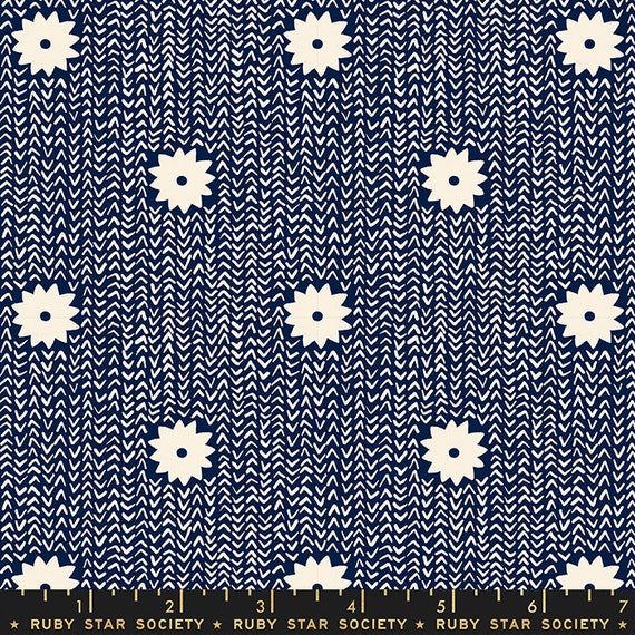 Winterglow: Cozy Stars in Navy Winterglow: Cozy Stars in Navy
