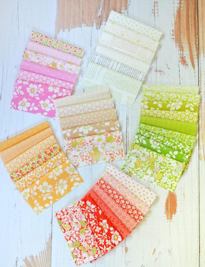 Summers End Precuts by Fig Tree and Co for Moda Fabrics - Etsy