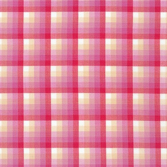 Kitchen Window Wovens Plaid in Watermelon Kitchen Window Wovens Plaid in Watermelon