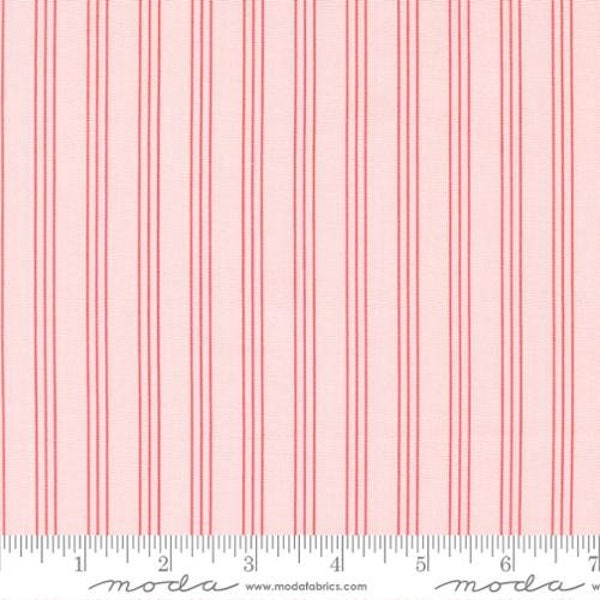 Lighthearted Stripe Light Pink by Camille Roskelley for Moda Designs