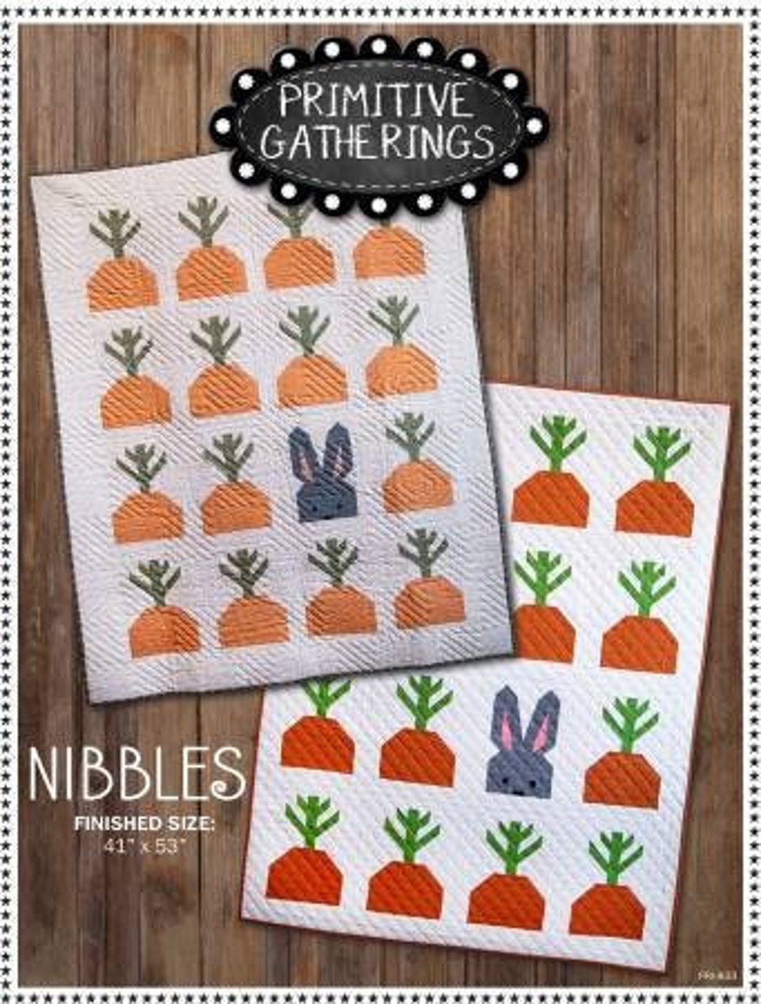 Nibbles Quilt Pattern by Primitive Gatherings Etsy