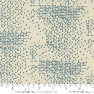 Still More Paper Spell It Again Eggshell by Zen Chic for Moda Fabrics