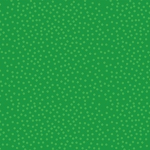 Animal Kingdom Circle Dots Green by Diane Neukirch for Clothworks