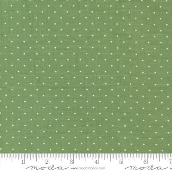 Shoreline Dots Green by Camille Roskelley for Moda Fabrics