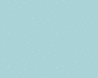 Dapple Dot Aqua for Riley Blake Designs- end of bolt