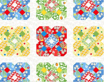 Garden Party Cheater by Whistler Studio for Windham Fabrics