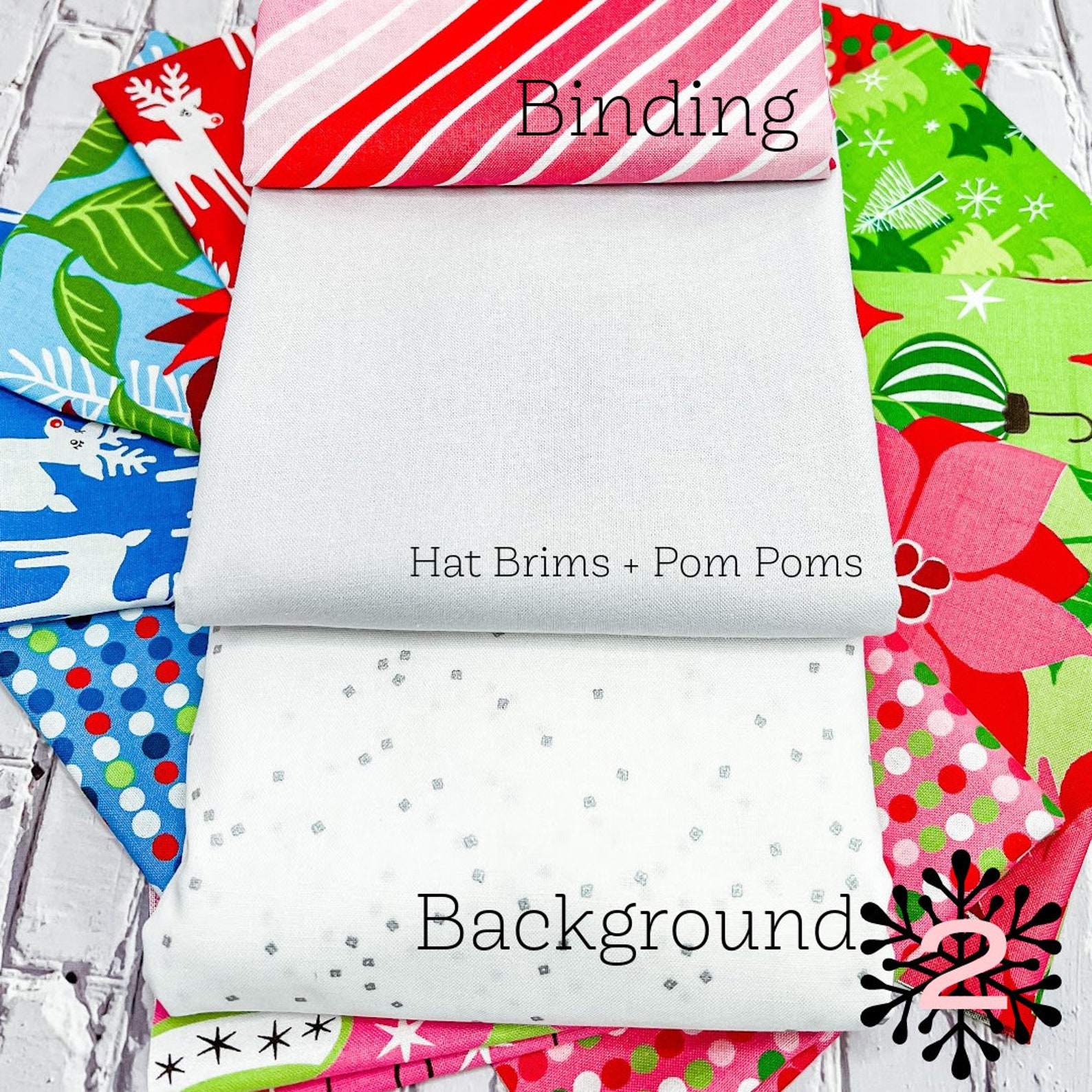 Kris Kringle Quilt Kit Featuring Pen Paper Patterns Etsy