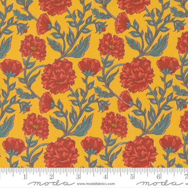 Cadence Allegro Saffron by Crystal Manning for Moda Fabrics