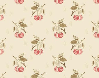 Lighthouse Cerise Sunkissed Sands by Laundry Basket Quilts for Andover- end of bolt