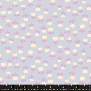 Petunia Tulip Dove by Kimberly Kight for Ruby Star Society