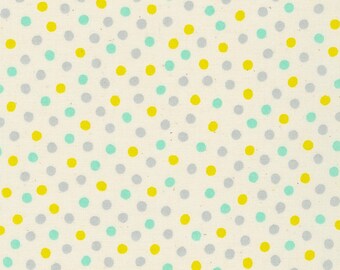 Polka Dot Multi Yellow Ki-Mama by Sevenberry for Robert Kaufman