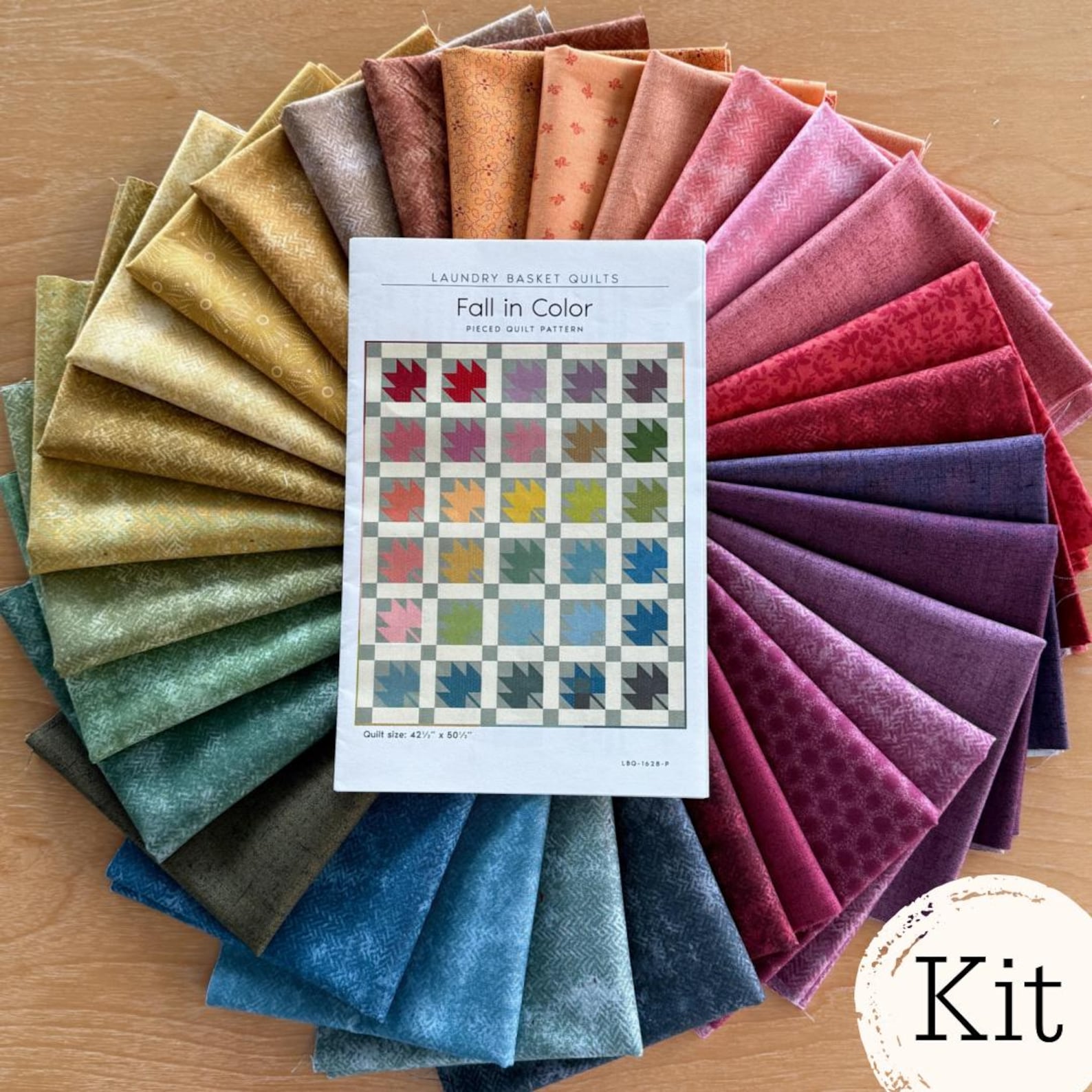 Fall in Color Quilt Kit - Etsy