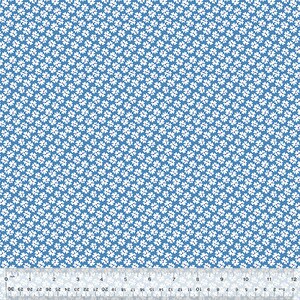 Garden Party Buds Blue de Whistler Studio para Windham Fabrics