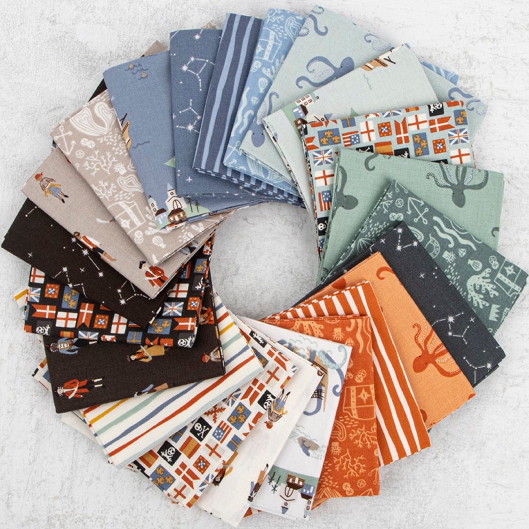 Hoist the Sails by Citrus and Mint Designs for Riley Blake - Etsy