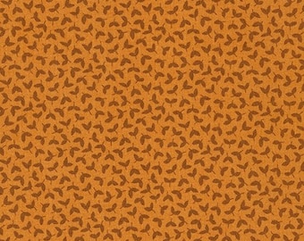 Paintbox Sprouts Amber by Elizabeth Hartman for Robert Kaufman END OF BOLT
