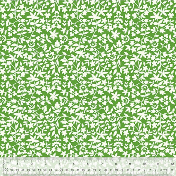 Garden Party On the Vine Green by Whistler Studio for Windham Fabrics