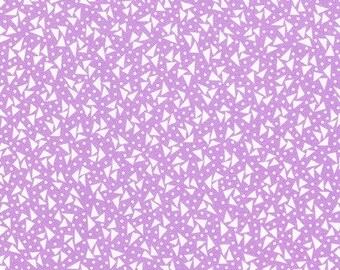 Darlene&#39;s Favorites Lavender Geometric for Robert Kaufman| 1930’s Reproduction Fabric END OF BOLT
